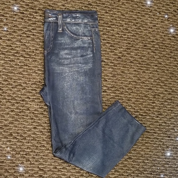 no boundaries denim leggings